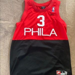 Philadelphia Allen Iverson stitched jersey - LG